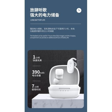 ABODOS - TW-13 - Pure Wireless Stereo Earbuds