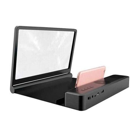 Unique F12 6D Phone Screen Magnifier With Bluetooth Speaker
