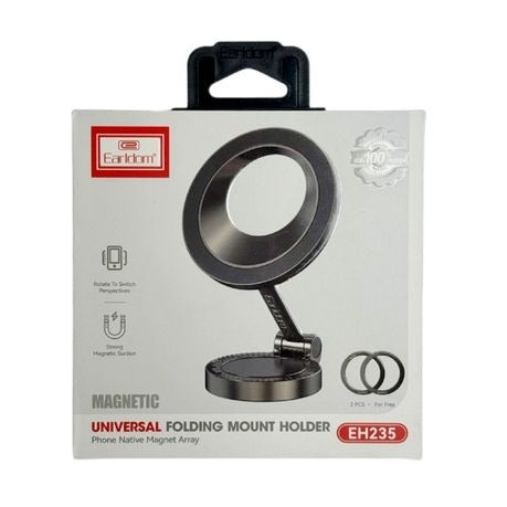 Earldom Foldable Metal Magnetic Dashboard Cellphone Mount