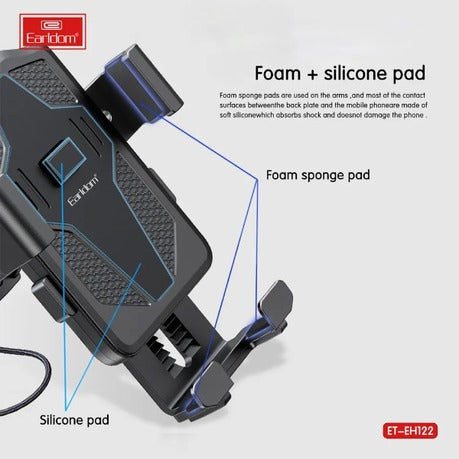 Earldom - ET-EH122 - Bicycle Cellphone Holder - Black