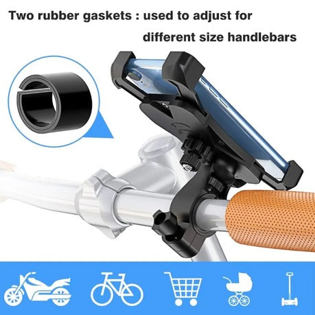 Earldom - ET-EH141 - Bicycle Cellphone Holder - Black