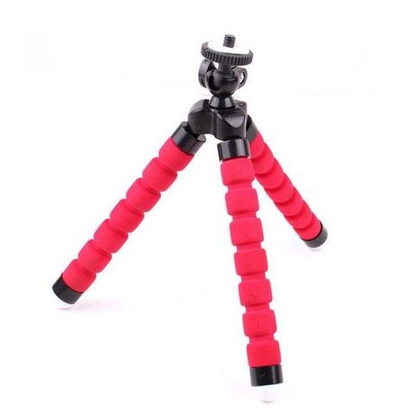 Universal Flexible Tripod w/Selfie Clip for Mobile Phone