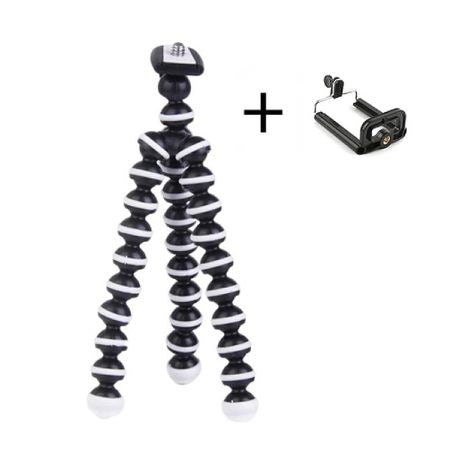 Portable & Lightweight Gorilla Tripod For Mobiles & DSLR With Phone Holder