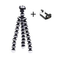 Portable & Lightweight Gorilla Tripod For Mobiles & DSLR With Phone Holder