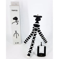 Portable & Lightweight Gorilla Tripod For Mobiles & DSLR With Phone Holder