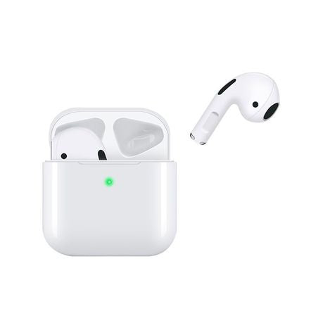 Portable Premium Bluetooth Super-Bass Wireless Earphones Pro 4 (White)