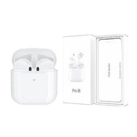 Portable Premium Bluetooth Super-Bass Wireless Earphones Pro 4 (White)