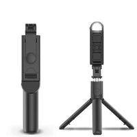 Bluetooth Rotating Selfie Tripod Stick with LED light