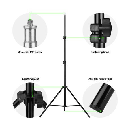 Universal Height Adjustable Tripod — 2.1M