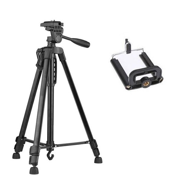 3366 Aluminium Tripod with Phone Holder