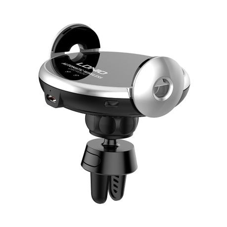 LDNIO MA02 Auto-Clamping Car Phone Mount 10W Wireless Charging