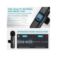 DW Dual Wireless Microphone for Interview Type C - K9