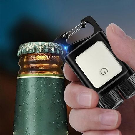 HS920 - Rechargeable Keychain Light - Black