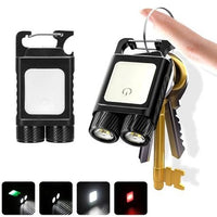 HS920 - Rechargeable Keychain Light - Black