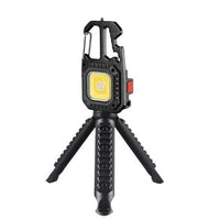 W5138 - Rechargeable Keychain Light with Stand - Black