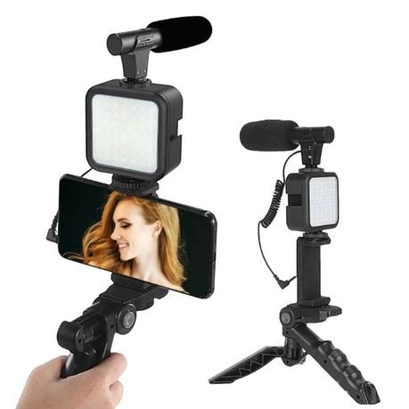 Portable - AY-49 - Vlogging Kit - Black