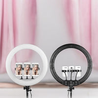 Triple Clip Mounting - BD-460A - Ring Light - 46cm - Black