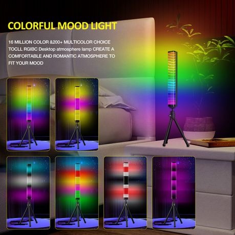 Rhythm Light Bar RGB Sound Control Music Pickup Lights Colorful Tube Lamp