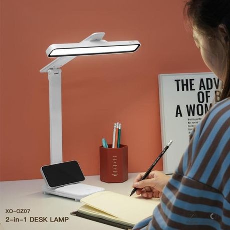 XO 2-in-1 Rechargeable Desk Lamp with Remote