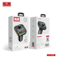 EARLDOM - ET-M86 - 3.1A - Wireless Car FM Transmitter / Modulator - Black