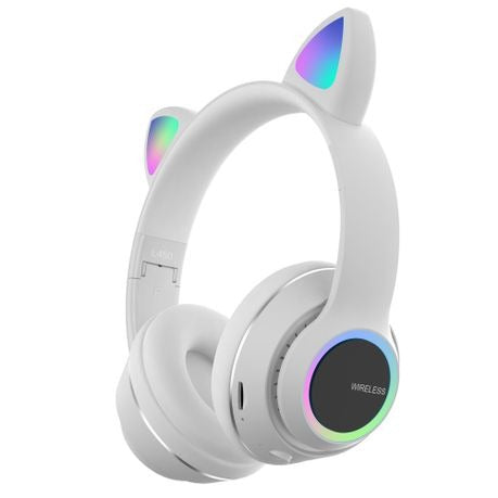 Wireless CAT 5.0 Bluetooth LED HeadPhones