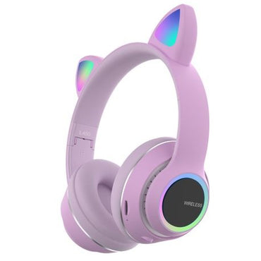 Wireless CAT 5.0 Bluetooth LED HeadPhones