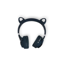 HZ-BT630 - Foldable Cat Ear Design LED Light Up Wireless Stereo Headset - dark blue
