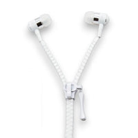 Zipper - Ev-30xsl - Universal - Spuer Bass - Earphones - White