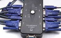 KVM 4 Port USB Switch