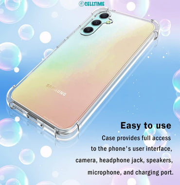 CellTime Clear Shock Resistant Armor Case for Galaxy S23 FE Cover
