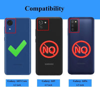 Shockproof Armor Stand Case for Samsung Galaxy A3 Core (2020) - Silver