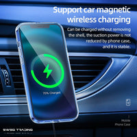 SWEG Shockproof Case with MagSafe for iPhone 13 Pro Max 6.7"- Clear Cover