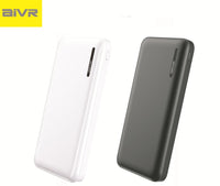 AIVR Y102 Slim Fast Charging Power Bank 10 000mAh - White