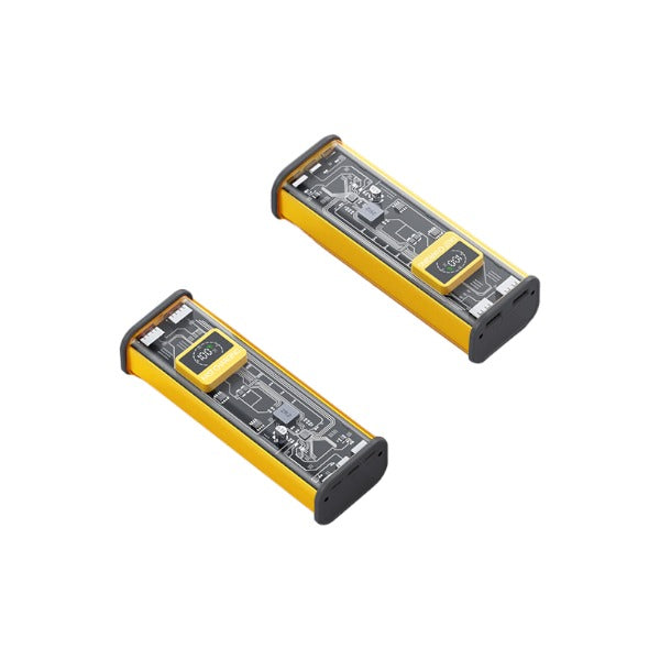 HT-K47 - Qualcomm Quick Charge 3.0 - Power Bank - Yellow & Black