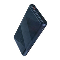 WUW - Y109 - Fast Charging Power Bank with 10000mAh - Black