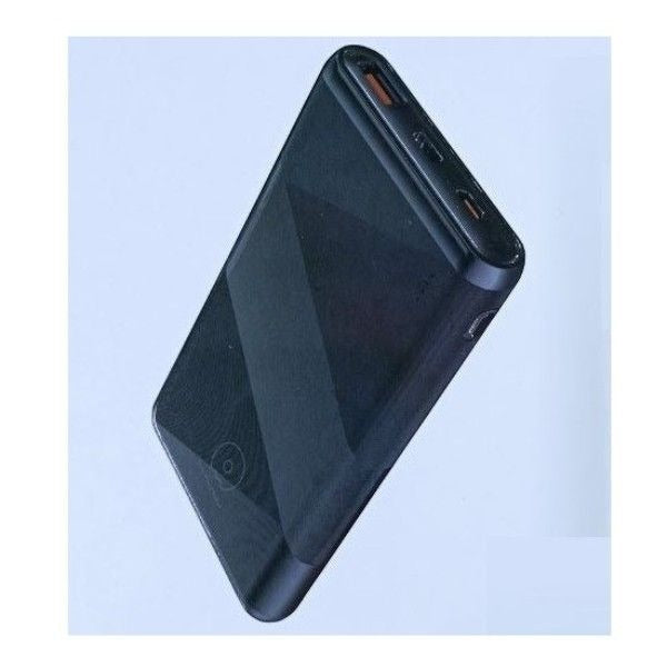 WUW - Y109 - Fast Charging Power Bank with 10000mAh - Black