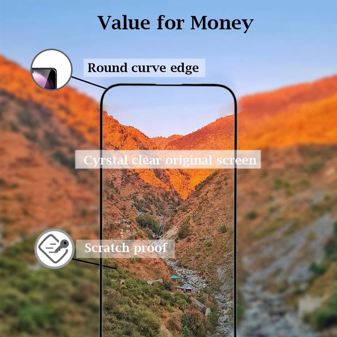 Lito - D+pro - Screen Protector for iPhone 15 Pro - 6.1