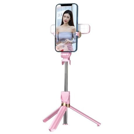 Selfie Stick Tripod Stand W/Twin LED XT-06