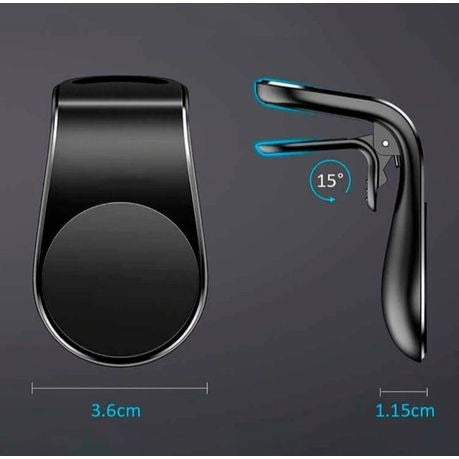 JG-101 AC Vent Car Magnetic Holder Clip for GPS / Smartphone, etc