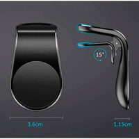 JG-101 AC Vent Car Magnetic Holder Clip for GPS / Smartphone, etc