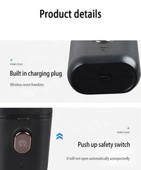 USB Rechargeable Mini Portable Electric Men's Grooming Shaver