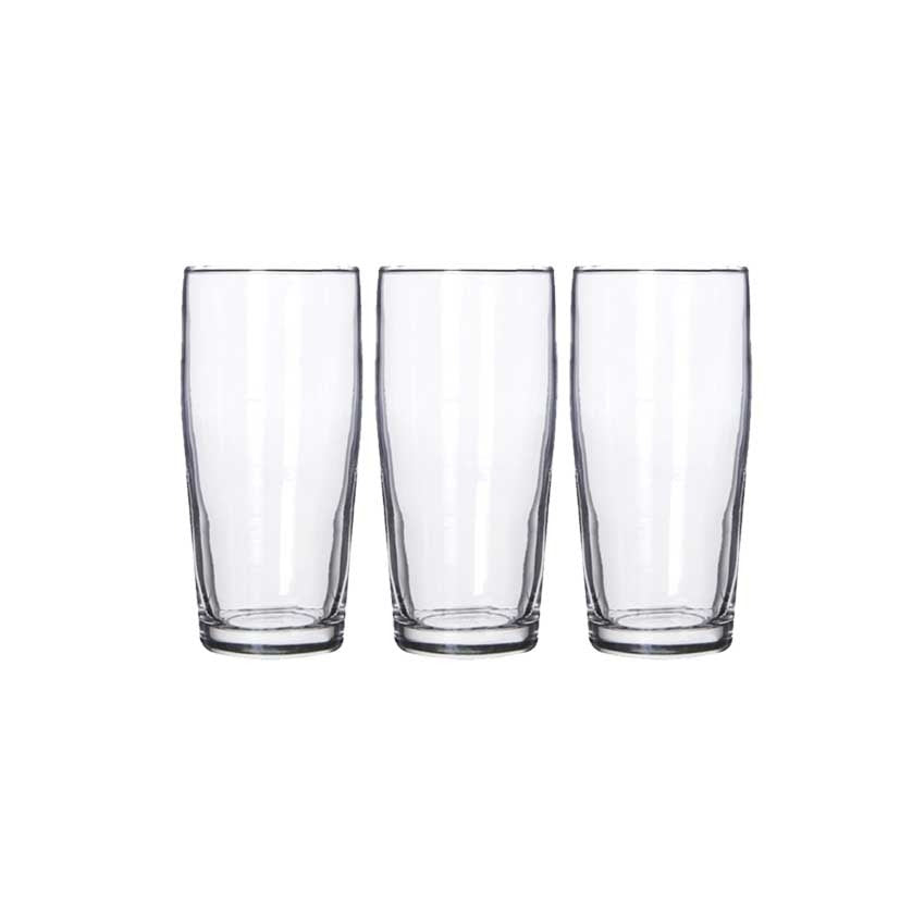 340ml Willy Tumbler Drinking Glass Set (Pack of 6)