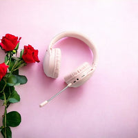 Wireless Rechargeable Stereo Headset With Attachable Mic-GJBY - CA-039