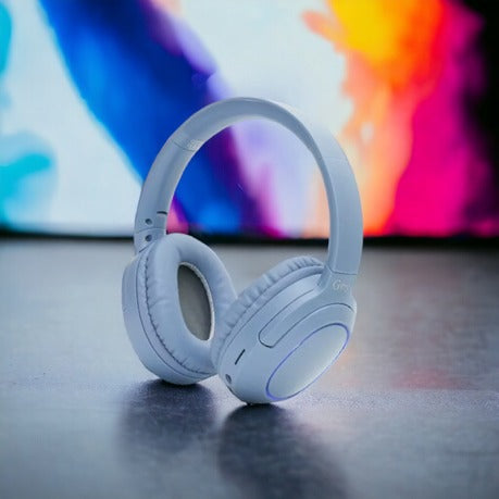 Wireless Rechargeable Stereo Headset With Attachable Mic-GJBY - CA-039