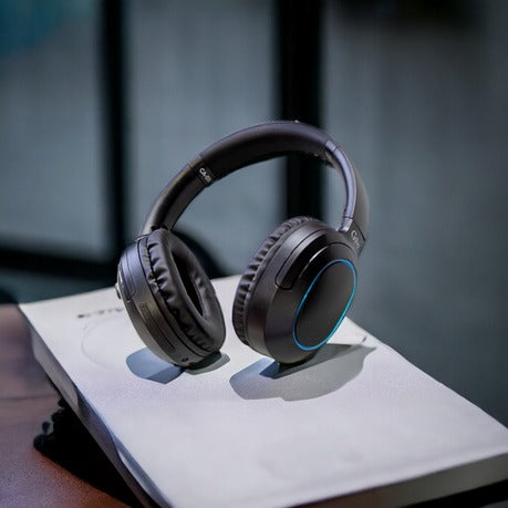 Wireless Rechargeable Stereo Headset With Attachable Mic-GJBY - CA-039