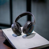 Wireless Rechargeable Stereo Headset With Attachable Mic-GJBY - CA-039