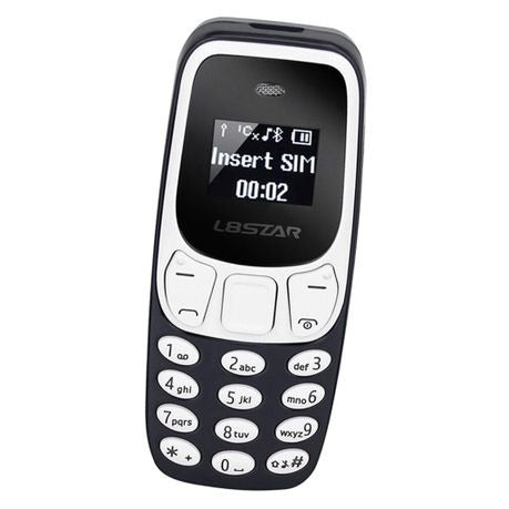 Mini Basic Bluetooth Phone,MP3 Music,Micro SD Card Tiny Backup Phone