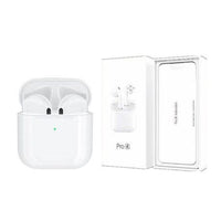 Portable Premium Bluetooth Super-Bass Wireless Earphones Pro 4 (White)