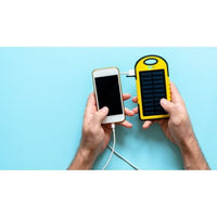 Rechargeable Eye Protection Touch LED Lamp & Solar Charger Powerbank