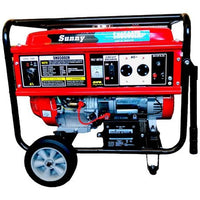 Sunny 4-Stoke Generator 6.5kVA Petrol Battery Key Start 6500W